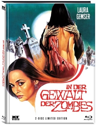 In der Gewalt der Zombies (1980) (Cover B, Edizione Limitata, Mediabook, Blu-ray + DVD)