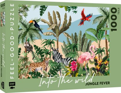 INTO THE WILD: Jungle Fever - 1000 Teile Feel-Good-Puzzle