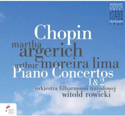 Frédéric Chopin (1810-1849), Arthur Moreira Lima, Martha Argerich & Warsaw Philharmonic Orchestra - Piano Concertos 1 & 2
