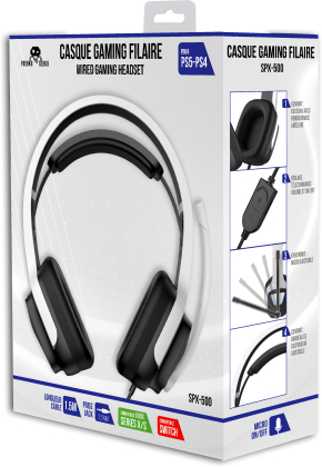 Casque Gaming Filaire (PS5 - PS4)