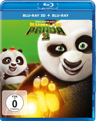 Kung Fu Panda 3 (2016) (Blu-ray 3D + Blu-ray)
