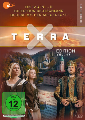 Terra X - Vol. 17: Ein Tag in … II / Expedition Deutschland / Grosse Mythen aufgedeckt (3 DVDs)