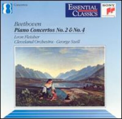 Cleveland Orchestra, Ludwig van Beethoven (1770-1827) mixed by George Szell & Léon Fleisher - Piano Concerti 2 & 4