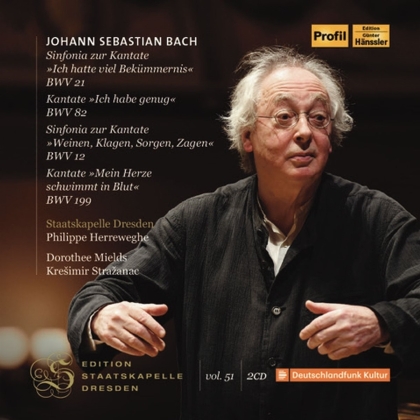 Johann Sebastian Bach (1685-1750), Philippe Herreweghe & Staatskapelle Dresden - Edition Staatskapelle Dresden 51 (2 CD)