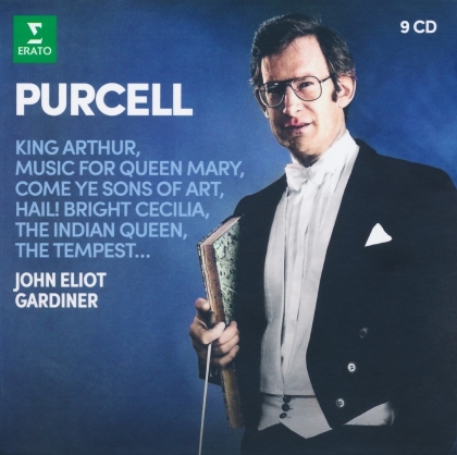 John Eliot Gardiner, Henry Purcell (1659-1695), English Baroque Soloists, Monteverdi Orchestra & Monteverdi Choir - King Arthur/Music For Queen Mary/Come Ye Sons Of Art (9 CDs)