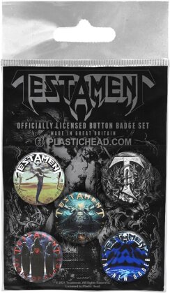 Testament - Button Badge Set