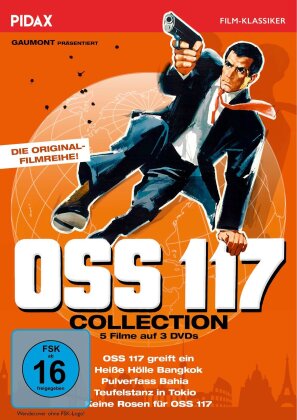 OSS 117 - Collection - Die Original-Filmreihe (Pidax Film-Klassiker, 3 DVDs)