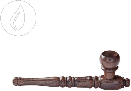 Kulu Rose Wood Pipe - 13 cm