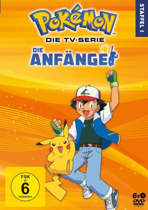 Pokémon - Die TV-Serie - Staffel 1: Die Anfänge (6 DVDs)