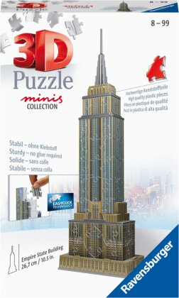 Mini Empire State Building - 54 Teile 3D Puzzle
