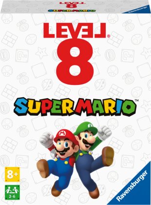 Super Mario Level 8 - Das spannende Kartenspiel für 2-6 Spieler ab 8 Jahren