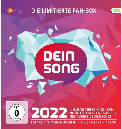 Dein Song 2022 (Fanbox, Édition Limitée, CD + DVD)