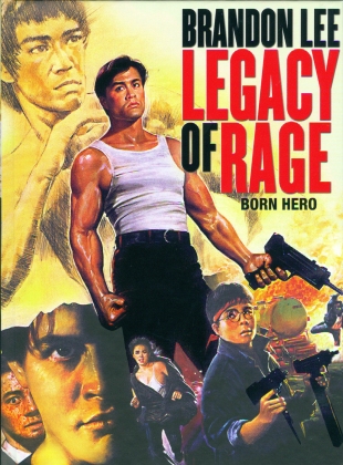 Legacy of Rage - Born Hero (1986) (Cover A, Edizione Limitata, Mediabook, Blu-ray + DVD)