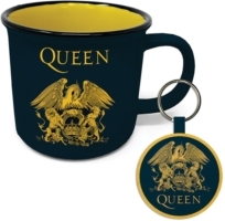 Queen - Queen Crest Campfire Mug & Keyring