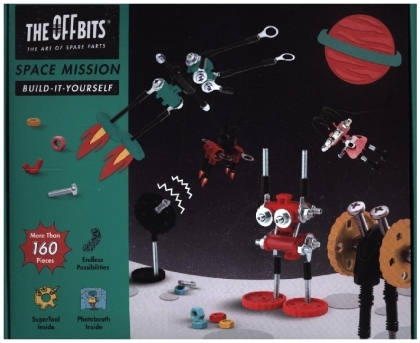Space mission - suitcase pack more than 150 parts