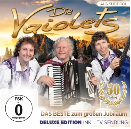 Die Vaiolets - Das Beste zum großen Jubiläum (Deluxe Edition, CD + DVD)