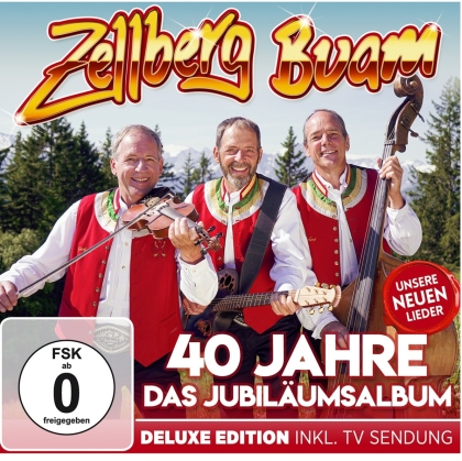 Zellberg Buam - 40 Jahre - Das Jubiläumsalbum (Édition Deluxe, CD + DVD)