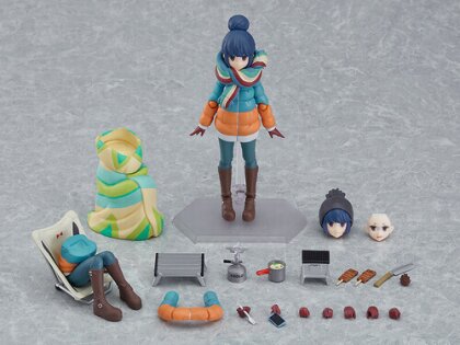 Good Smile Company - Laid Back Camp Rin Shima Figma Af Dlx Ver