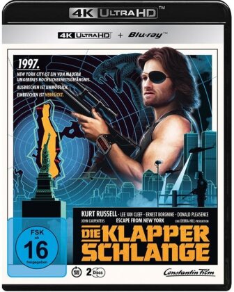 Die Klapperschlange (1981) (4K Ultra HD + Blu-ray)