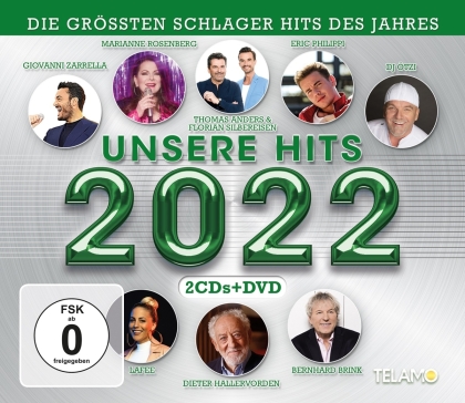 Unsere Hits 2022 (2 CD + DVD)