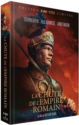 La chute de l'empire romain (1964) (Edizione Limitata, Mediabook, Blu-ray + 2 DVD)