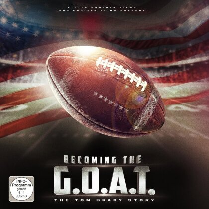Becoming the G.O.A.T. - Die Tom Brady Story (2021) (T-Shirt Grösse L, Edizione Limitata, 2 Blu-ray)