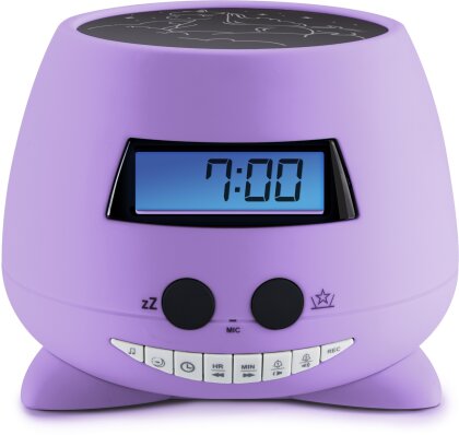 Bigben - Alarm Clock RPE Unicorn - violett [incl. projector/Limited Edition]