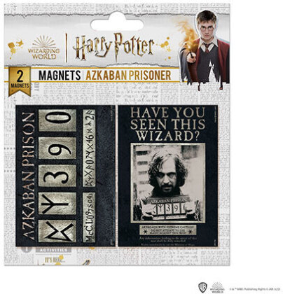 Pack de 2 Magnets - Harry Potter - Prisonnier Azkaban