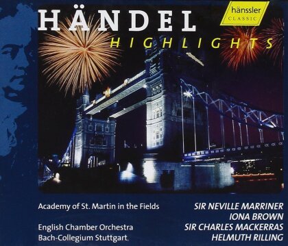 Academy of St. Martin in the Fields, Georg Friedrich Händel (1685-1759), Sir Neville Marriner, Iona Brown, Sir Charles Mackerras, … - Händel Highlights (2 CDs)