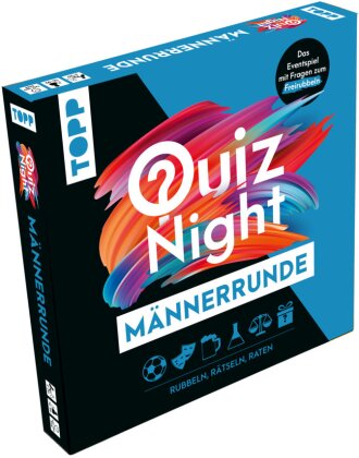 TOPP Quiznight - Männerrunde: RUBBELN, RÄTSELN, RATEN