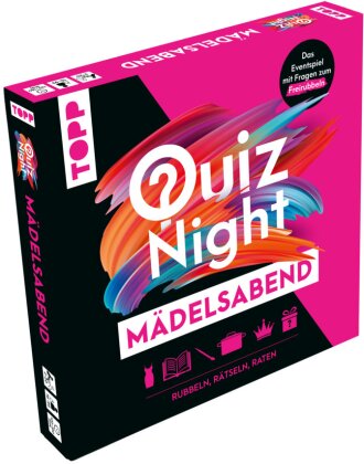 Quiznight - Mädelsabend: RUBBELN, RÄTSELN, RATEN