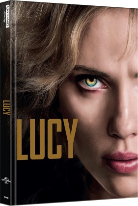 Lucy (2014) (Cover A, Limited Edition, Mediabook, 4K Ultra HD + Blu-ray)