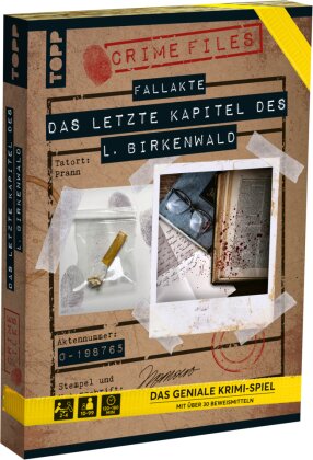 Crime Files - Fallakte: Das letzte Kapitel des L. Birkenwald - Das geniale Krimispiel mit über 30 Beweismitteln