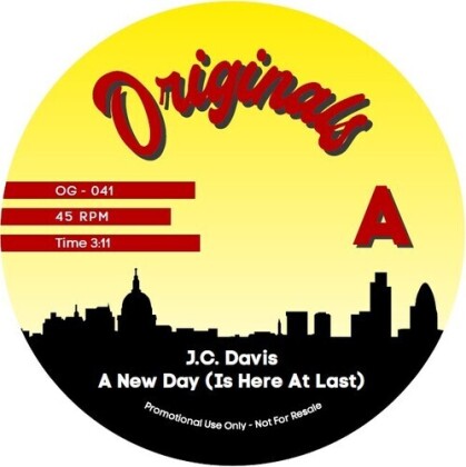 Jc Davis & Hell Razah - A New Day / Proect Jazz (Limited Edition, 7" Single)
