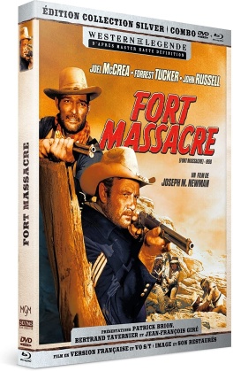 Fort Massacre (1958) (Silver Collection, Western de Légende, Blu-ray + DVD)