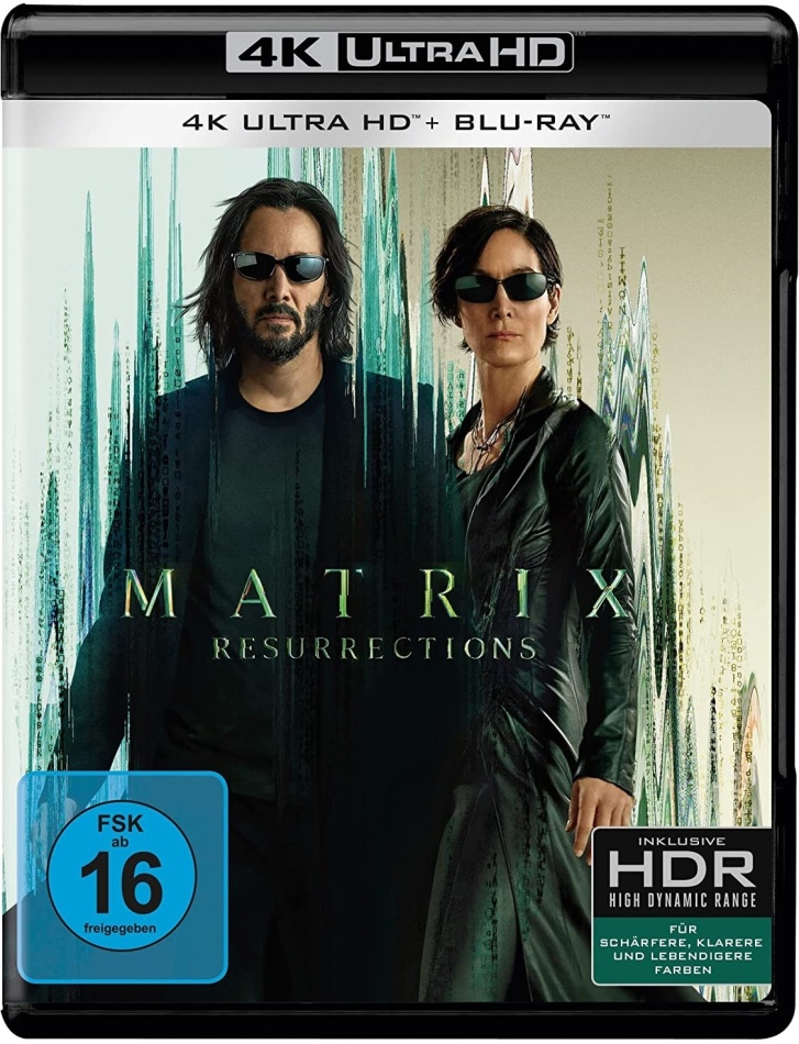 Matrix Resurrections - Matrix 4 (2021) (4K Ultra HD + Blu-ray)