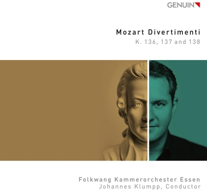 Wolfgang Amadeus Mozart (1756-1791), Johannes Klumpp & Folkwang Kammerorchester Essen - Mozart Divertimenti