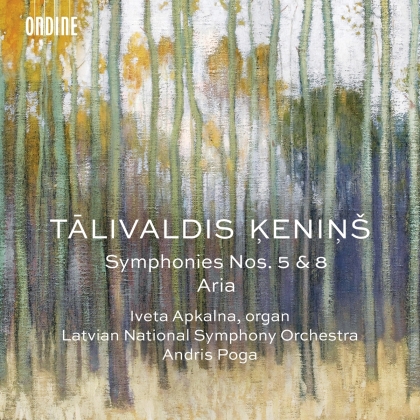 Talivaldis Kenins (1919-2008), Andris Poga, Iveta Apkalna & Latvian National Symphony Orchestra - Symphonies 5 & 8, Aria