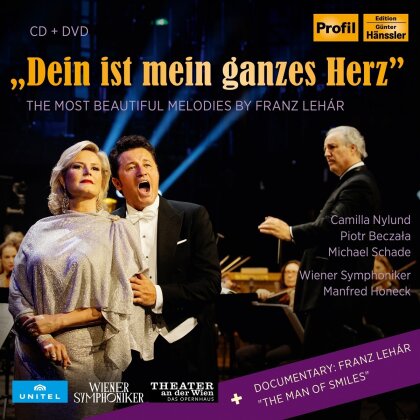 Camilla Nylund, Piotr Beczala, Michael Schade, Franz Lehar (1870-1948), Manfred Honeck, … - Dein Ist Mein Ganzes Herz - The Most Beautiful Melodies of Franz Lehar (2 CDs)