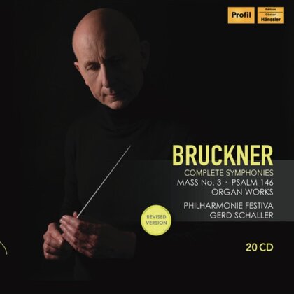 Anton Bruckner (1824-1896), Gerd Schaller & Philharmonie Festiva - Complete Symphonies (2022 Reissue, profil, 19 CDs + DVD)