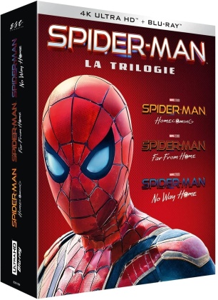 Spider-Man: La Trilogie - Spider-Man: Homecoming / Spider-Man: Far From Home / Spider-Man: No Way Home (3 4K Ultra HDs + 3 Blu-ray)