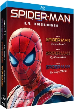 Spider-Man: La Trilogie - Spider-Man: Homecoming / Spider-Man: Far From Home / Spider-Man: No Way Home (3 Blu-ray)