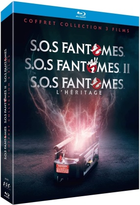 S.O.S Fantômes (1984) / S.O.S Fantômes 2 (1989) / S.O.S Fantômes: L'héritage (2021) - Coffret Collection 3 Films (3 Blu-ray)