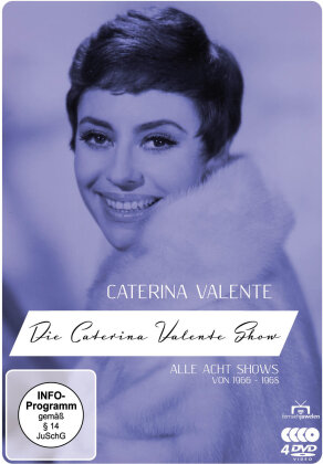 Die Caterina Valente Show - Die sieben ZDF-/AVRO-Shows von 1966-1968 (Fernsehjuwelen, 4 DVD)