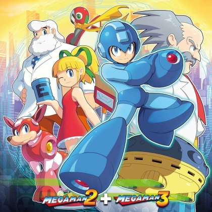 Mega Man 2 & 3 - OST (2022 Reissue, Remastered, 2 LPs)