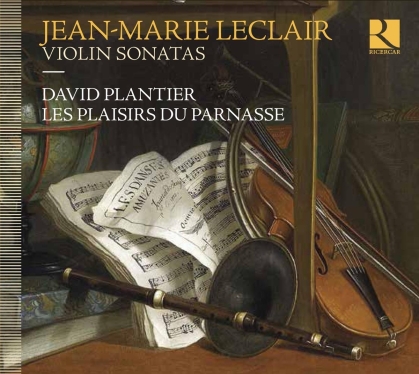 Jean-Marie Leclair (1697-1764), David Plantier & Les Plaisirs du Parnasse - Violin Sonatas