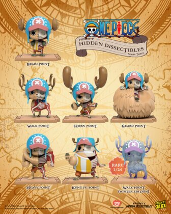 Mighty Jaxx - One Piece Fhd Wave 3 Chopper 6PC Bmb Ds