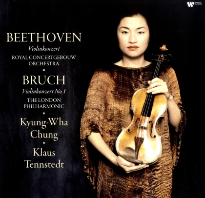 Ludwig van Beethoven (1770-1827), Max Bruch (1838-1920), Klaus Tennstedt, Kyung Wha Chung, … - Violin Concertos (2 LPs)