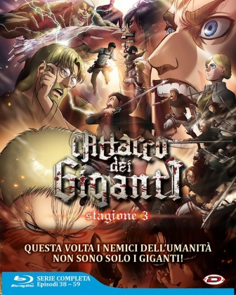 L'attacco dei Giganti - Stagione 3 - Serie Completa (4 Blu-rays)