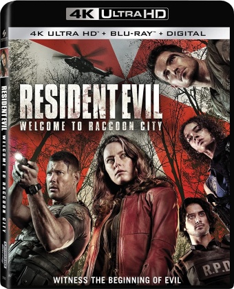 Resident Evil: Welcome To Raccoon City (2021) (4K Ultra HD + Blu-ray)
